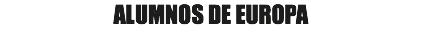 ALUMNOS DE EUROPA