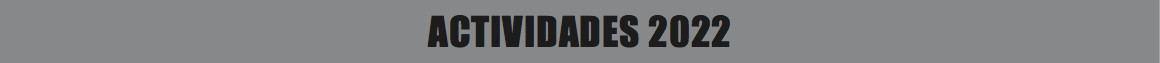 ACTIVIDADES 2022